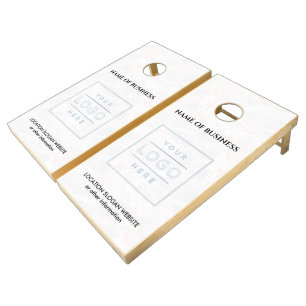 Abstract Background Contemporary Art Modern Ar Cornhole Set