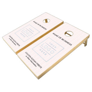 Abstract Background Contemporary Art Modern Ar Cornhole Set