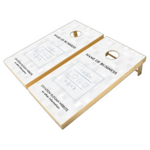 Abstract Background Contemporary Art Modern Ar Cornhole Set