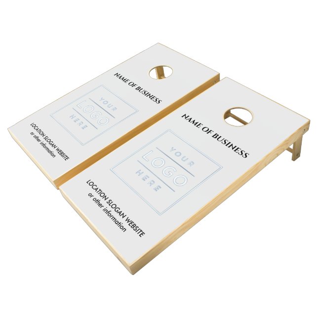 Abstract Background | Contemporary Art | Modern Ar Cornhole Set (Angled)