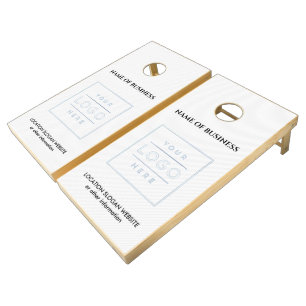 Abstract Background Contemporary Art Modern Ar Cornhole Set