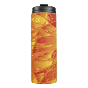 Abstract background. Creative vintage background. Thermal Tumbler