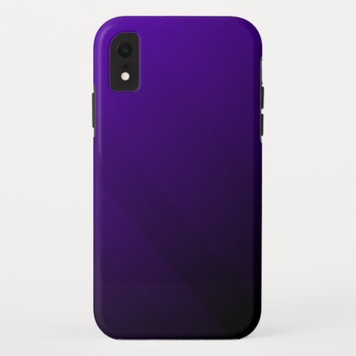 Abstract Background dark Purple stripes pattern iPhone XR Case