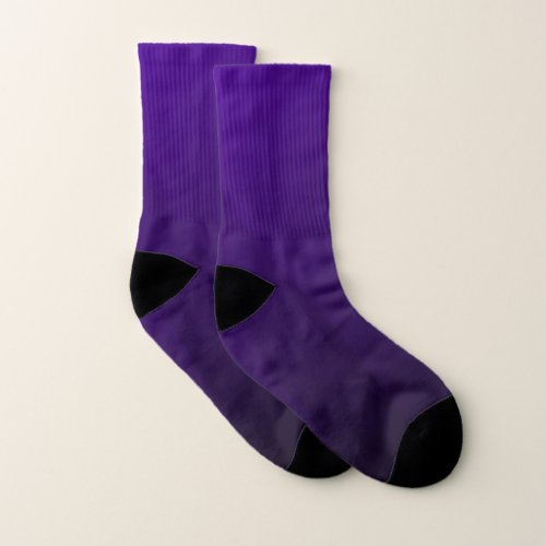 Abstract Background dark Purple stripes pattern Socks