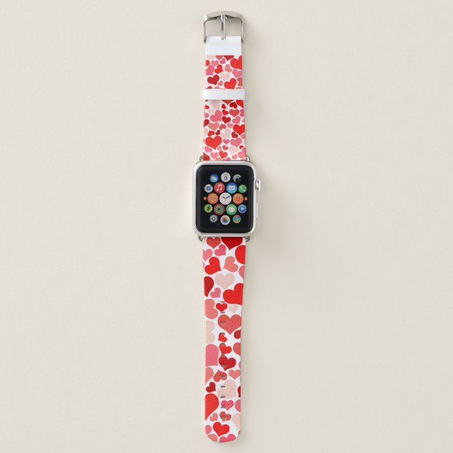 Abstract background decoration apple watch band (Front)