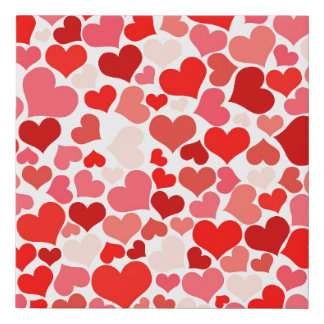 Abstract background decoration faux canvas print