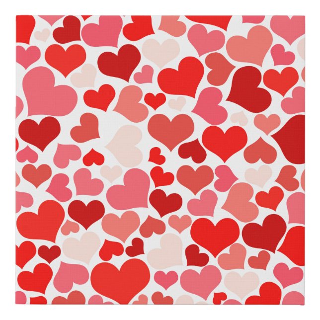 Abstract background decoration faux canvas print (Front)