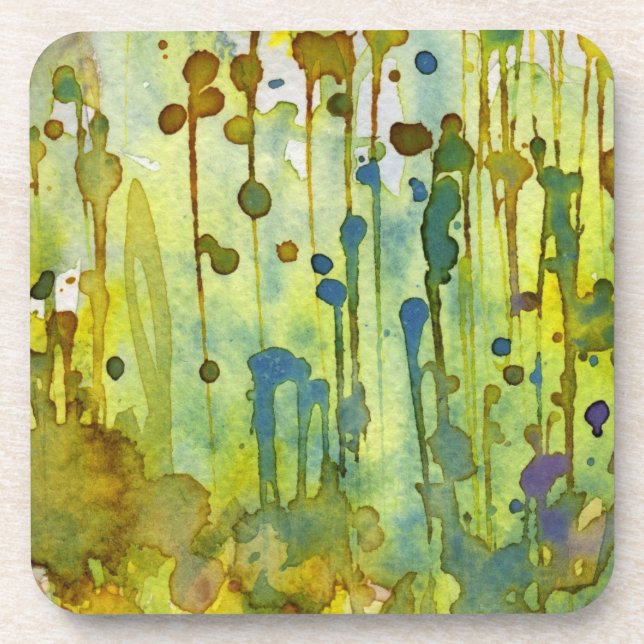 abstract background drink coaster (Front)