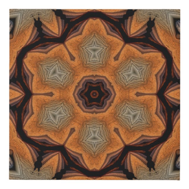 Abstract background. Glowing colors designabstract Faux Canvas Print (Front)