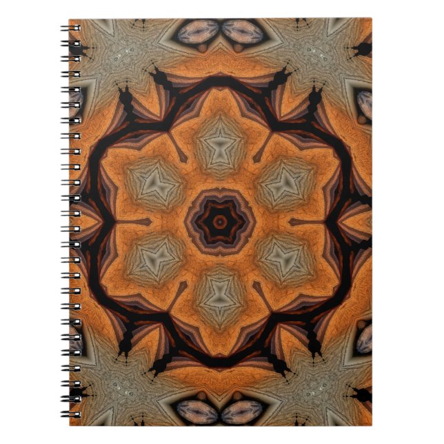 Abstract background. Glowing colors designabstract Notebook (Front)