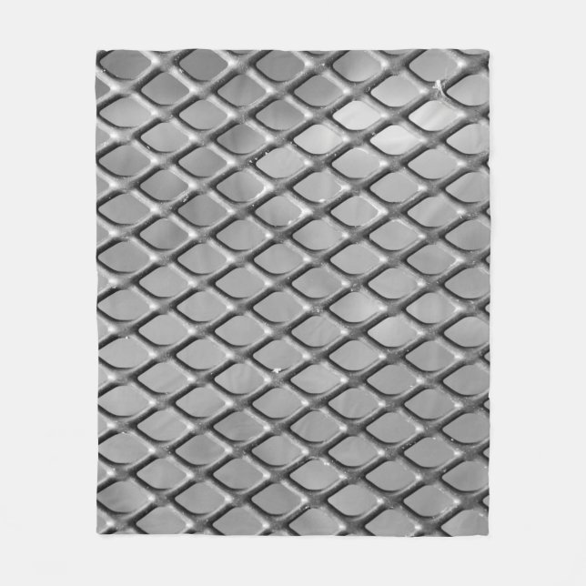 Abstract background gray fleece blanket (Front)