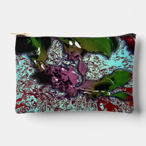 Abstract Background_Holly Branch Accessory Pouch