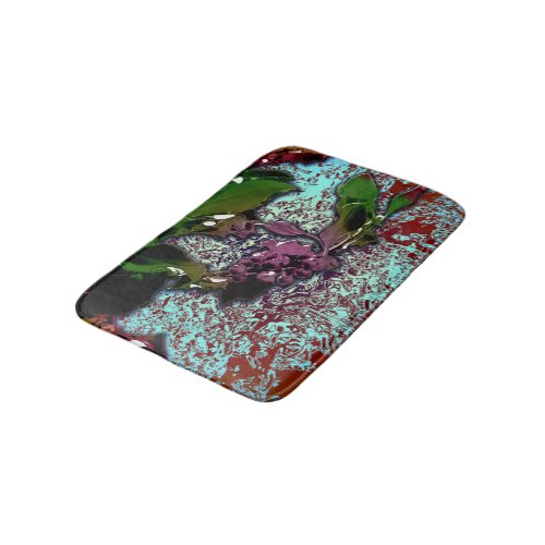 Abstract Background_Holly Branch Bath Mat