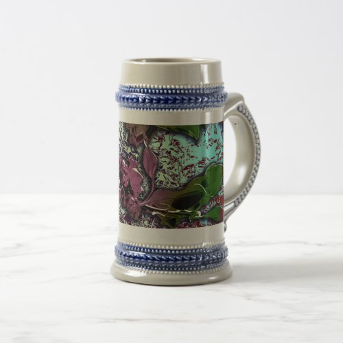 Abstract Background_Holly Branch Beer Stein