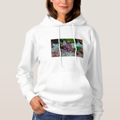 Abstract Background_Holly Branch Hoodie