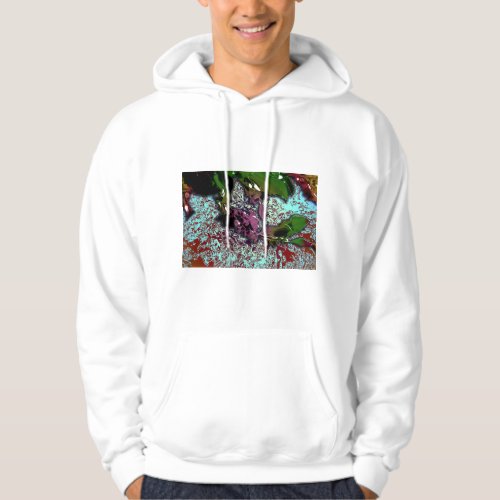 Abstract Background_Holly Branch Hoodie