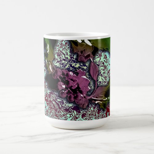 Abstract Background_Holly Branch Magic Mug