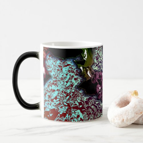 Abstract Background_Holly Branch Magic Mug