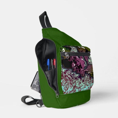 Abstract Background_Holly Branch Sling Bag