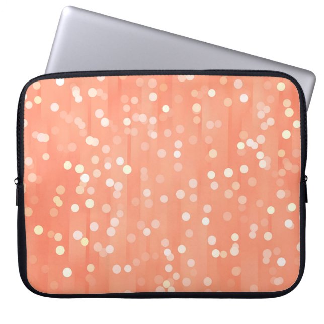 abstract background laptop sleeve (Front)