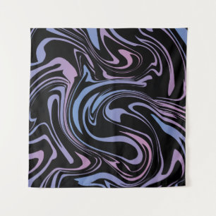 Abstract background. Liquid marble. Background flu Tapestry