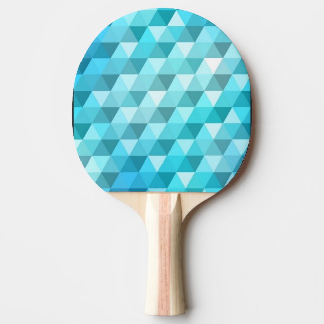 Abstract background made of mosaic pattern ping pong paddle (Front)