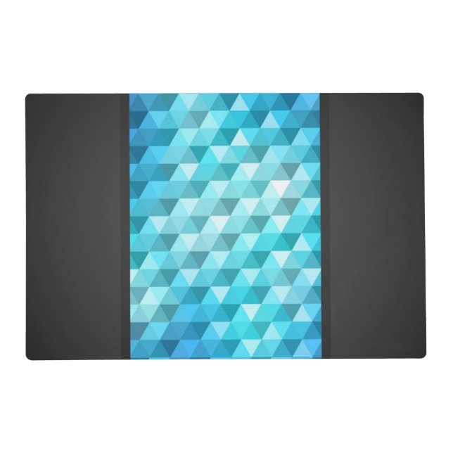 Abstract background made of mosaic pattern placemat (Front)