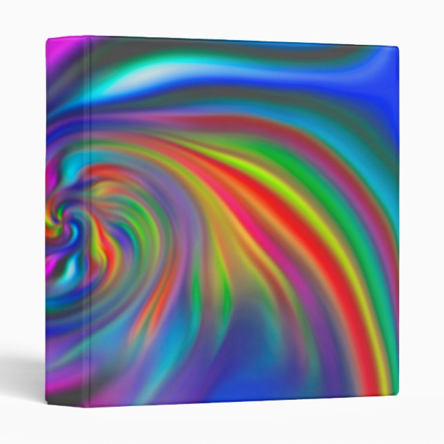 Abstract Background Spirals Soft II Binder (Front/Spine)