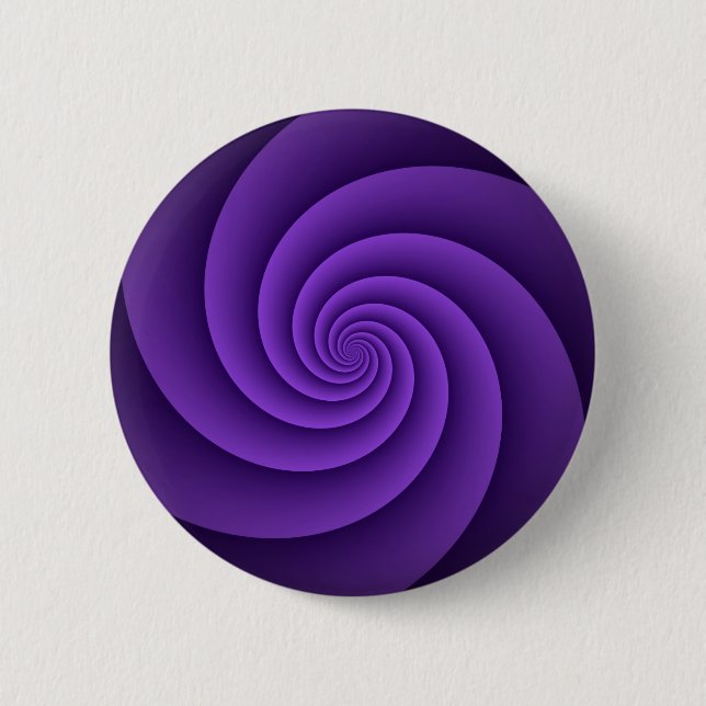 Abstract Background Spirals soft IV Pinback Button (Front)