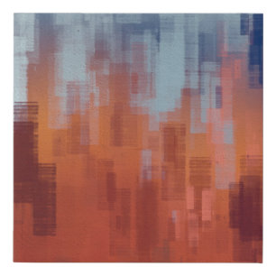 Abstract background texture. 2d illustration. Expr Faux Canvas Print