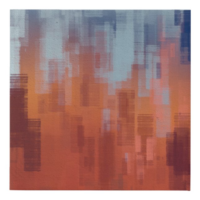 Abstract background texture. 2d illustration. Expr Faux Canvas Print (Front)