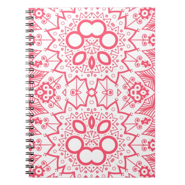 Abstract background wallpaper design and pattern3d notebook (Front)