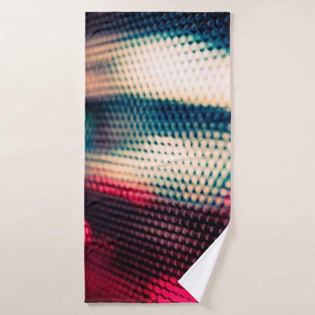 abstract background with bokeh defocused lights an bath towel (Bath Towel)