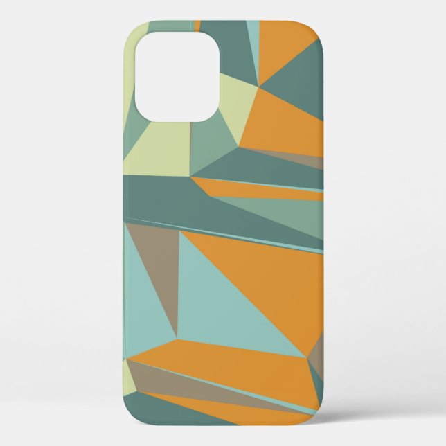 Abstract background with colorful trianglesabstrac Case-Mate iPhone case (Back)