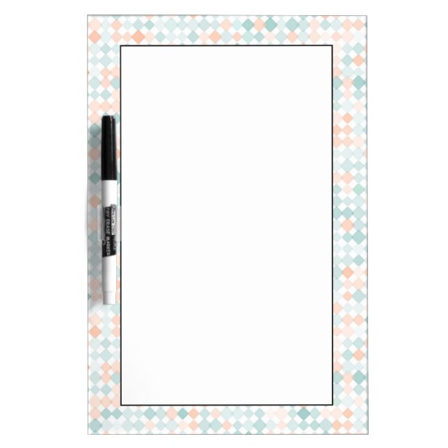 Abstract background with mixed small spots dry erase board (Front)
