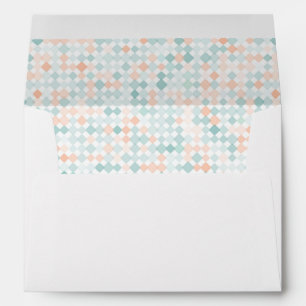 Abstract background with mixed small spots envelope