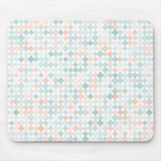 Abstract background with mixed small spots mouse pad (Front)