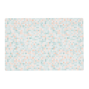 Abstract background with mixed small spots placemat