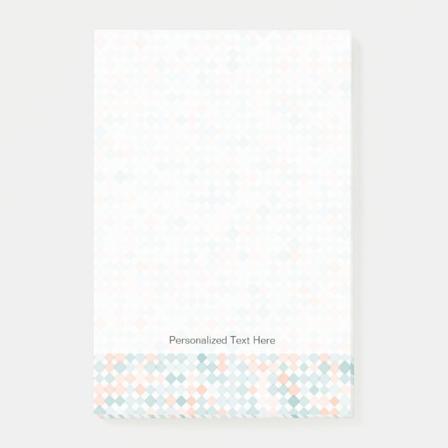 Abstract background with mixed small spots post-it notes (Front)