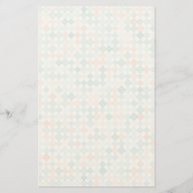 Abstract background with mixed small spots stationery (Front)