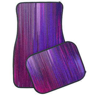 Abstract background with thin purple vertical line car floor mat