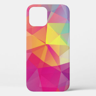 Abstract backgroundbackground,hipster,color,funk,o iPhone 12 case