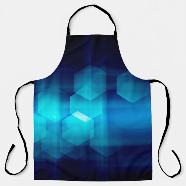 abstract backgrounds, Abstract matrix like backgro Apron (Front)