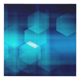 abstract backgrounds, Abstract matrix like backgro Faux Canvas Print