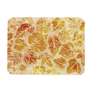 Abstract backgrounds, watercolor, leaves magnet