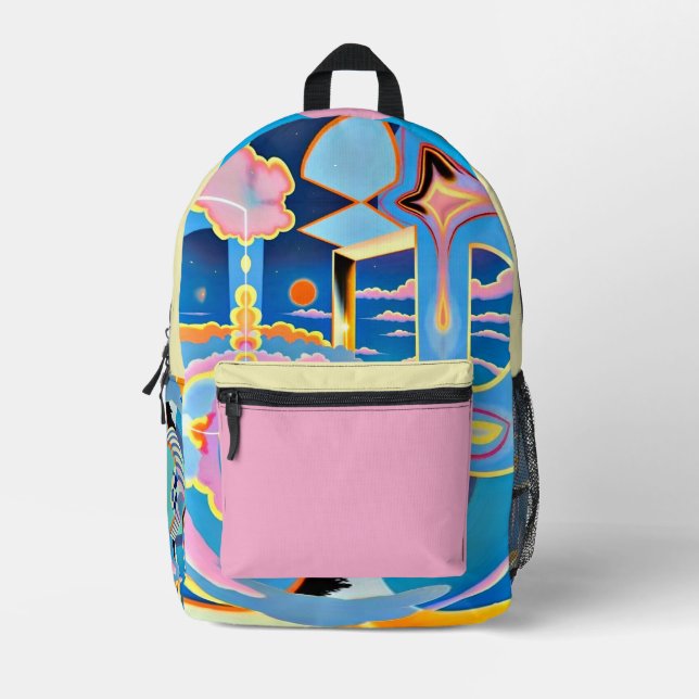 Abstract Backpack  (Front)