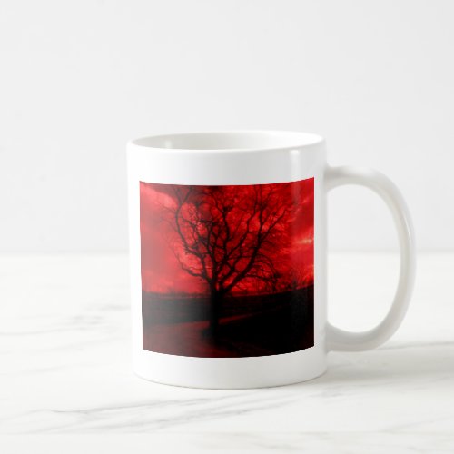 Abstract Bald Tree Coffee Mug