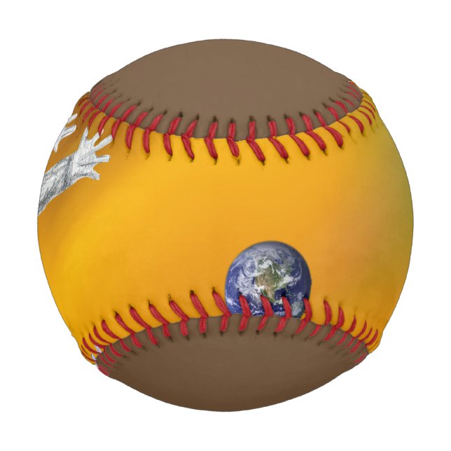 Abstract ball fight Baseball (Front)