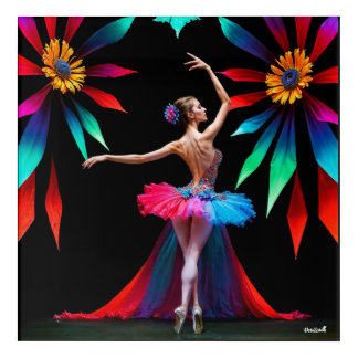 Abstract Ballet Dancer Art