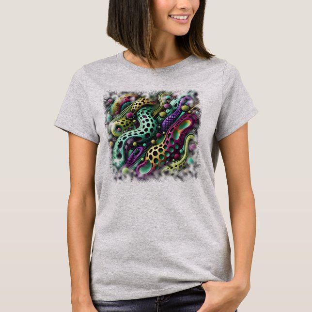 Abstract Basic Women's Shirt (Front)